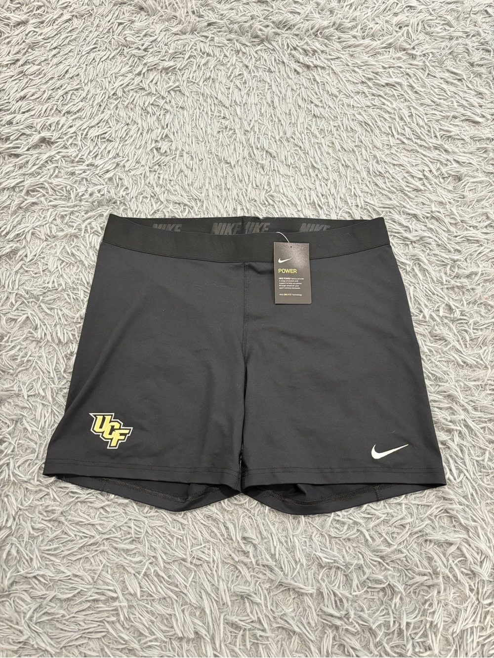 NEW UCF Knights Nike Athletic Shorts Womens 2XL Black Compression Running Active